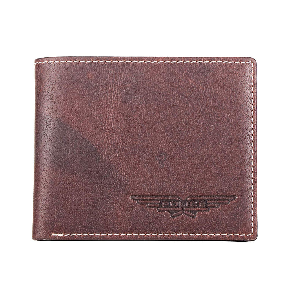Thumbnail: POLICE LASH BI-FOLD COIN WALLET - BROWN