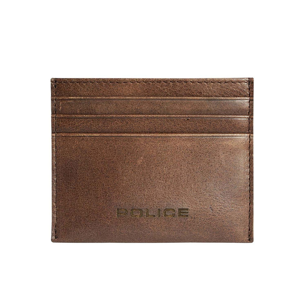 Thumbnail: POLICE IDOL SLG CREDIT CARD CASE - BROWN