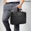 Thumbnail: ARCHELO 14 INCH BRIEFCASE-BLACK