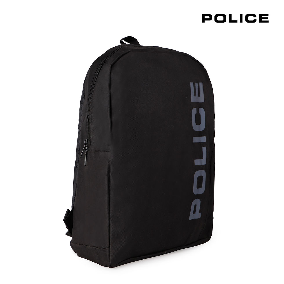 Thumbnail: POLICE DAVIDZEN BACKPACK- BLACK