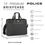 Thumbnail: POLICE ARCHELO 14 INCH BRIEFCASE - BLACK