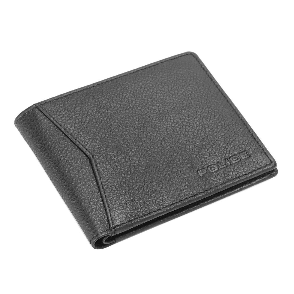 Thumbnail: POLICE WYATT SLIM WALLET-BROWN