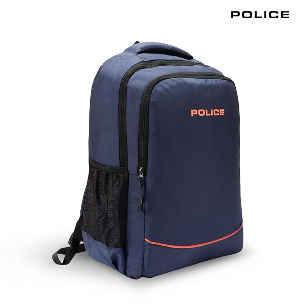 Thumbnail: POLICE  JIOJI BACKPACK-ORANGE / NAVY