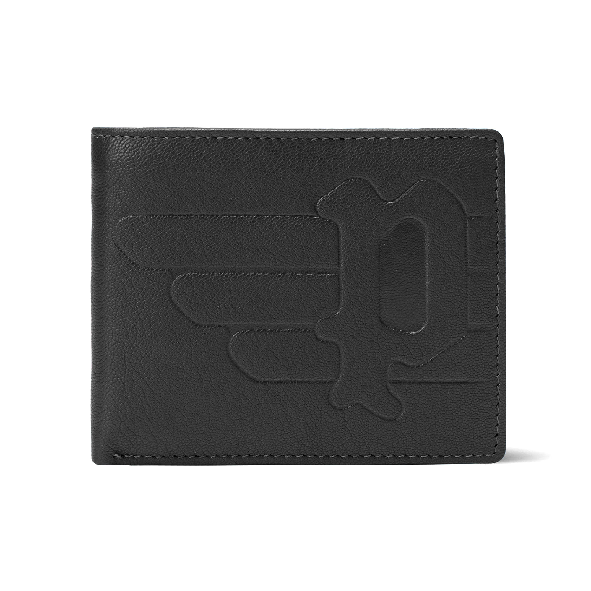 POLICE STEMMA SLIM WALLET - BLACK
