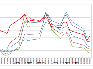 The Market Strength Index of S&P and NASDAQ Indexes - February 25th update