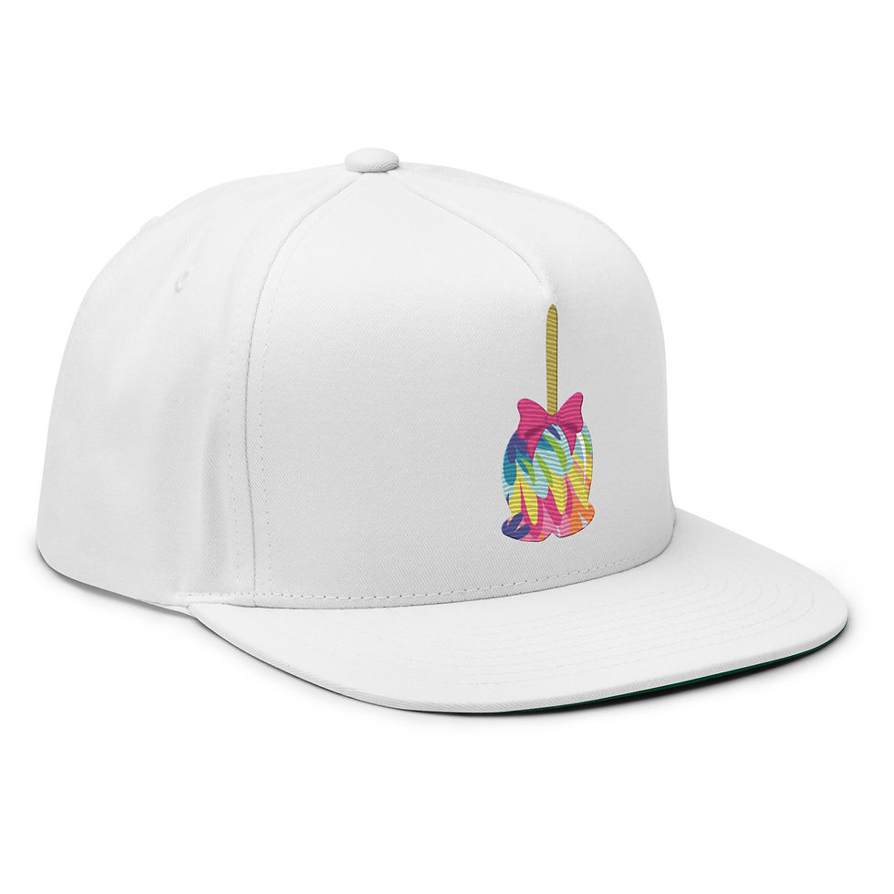 Thumbnail: Flat Bill Snap Back - Embroidery