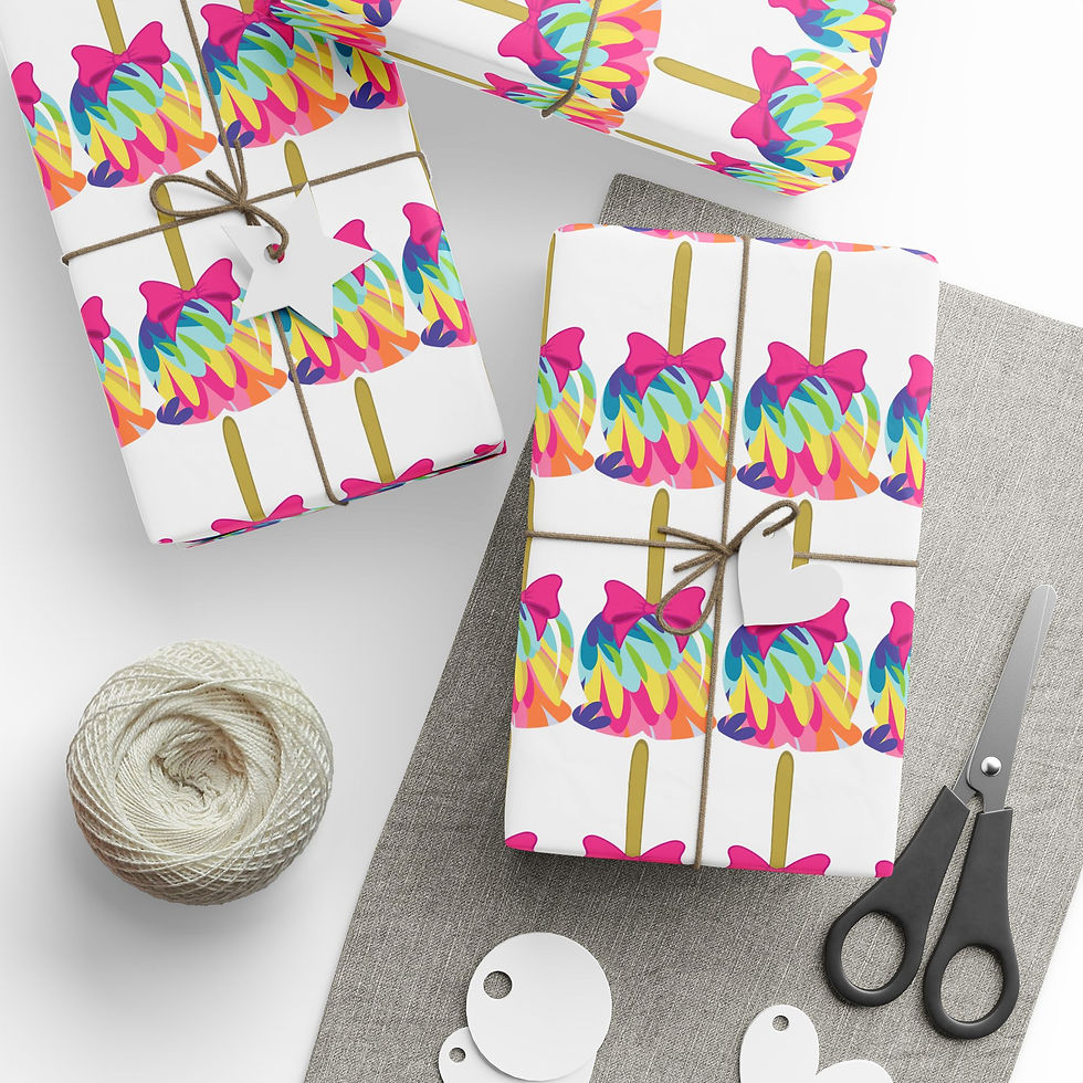 Thumbnail: Apple Pattern Gift Wrapping Paper 