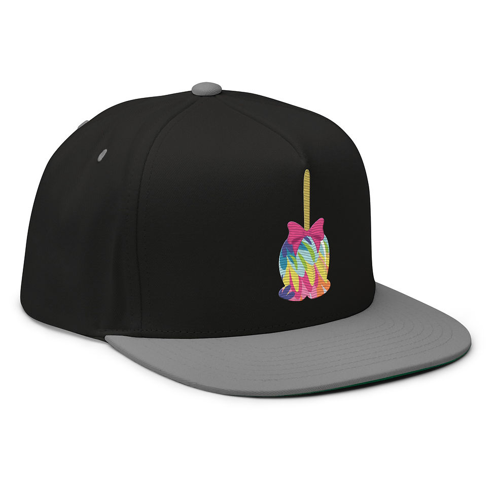 Thumbnail: Flat Bill Snap Back - Embroidery