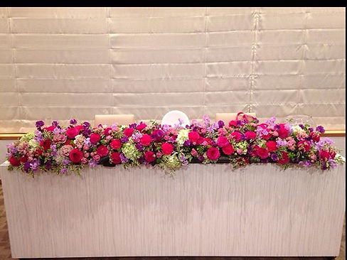 #リアルウェディング _#大人カワイイ _#ブライダル _#装花 _#flowe