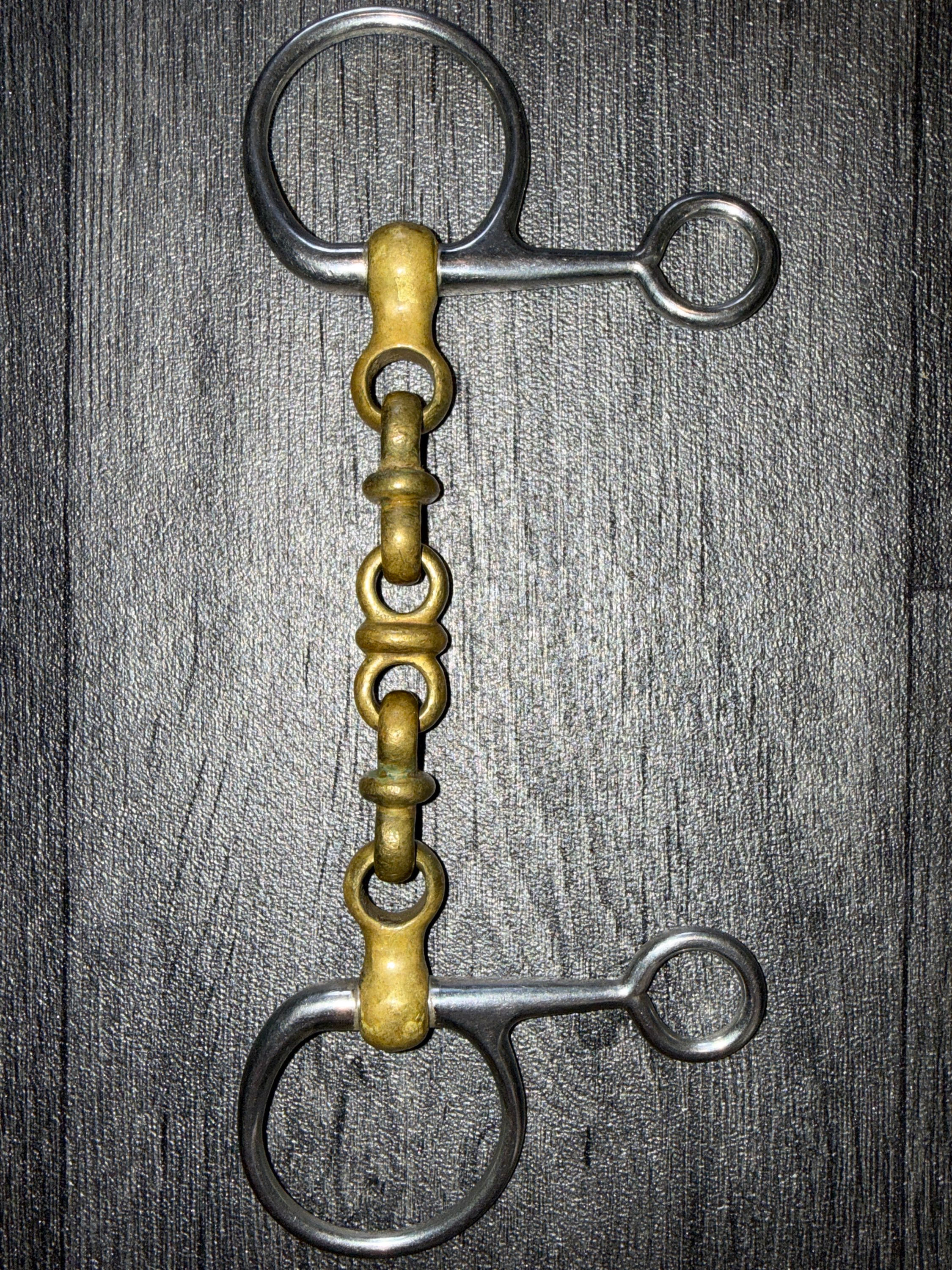 5” Golden Waterford Hanging Cheek Bit