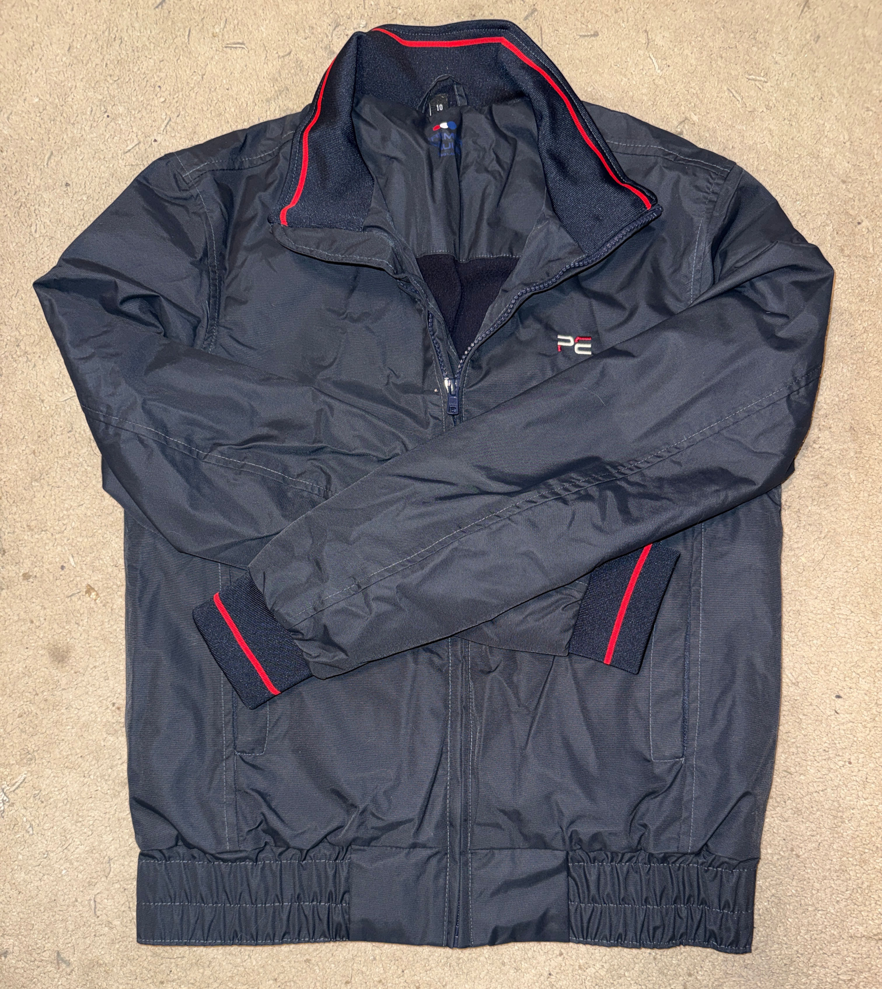 UK 10 Premier Equine Fleece Lined Bomber Jacket