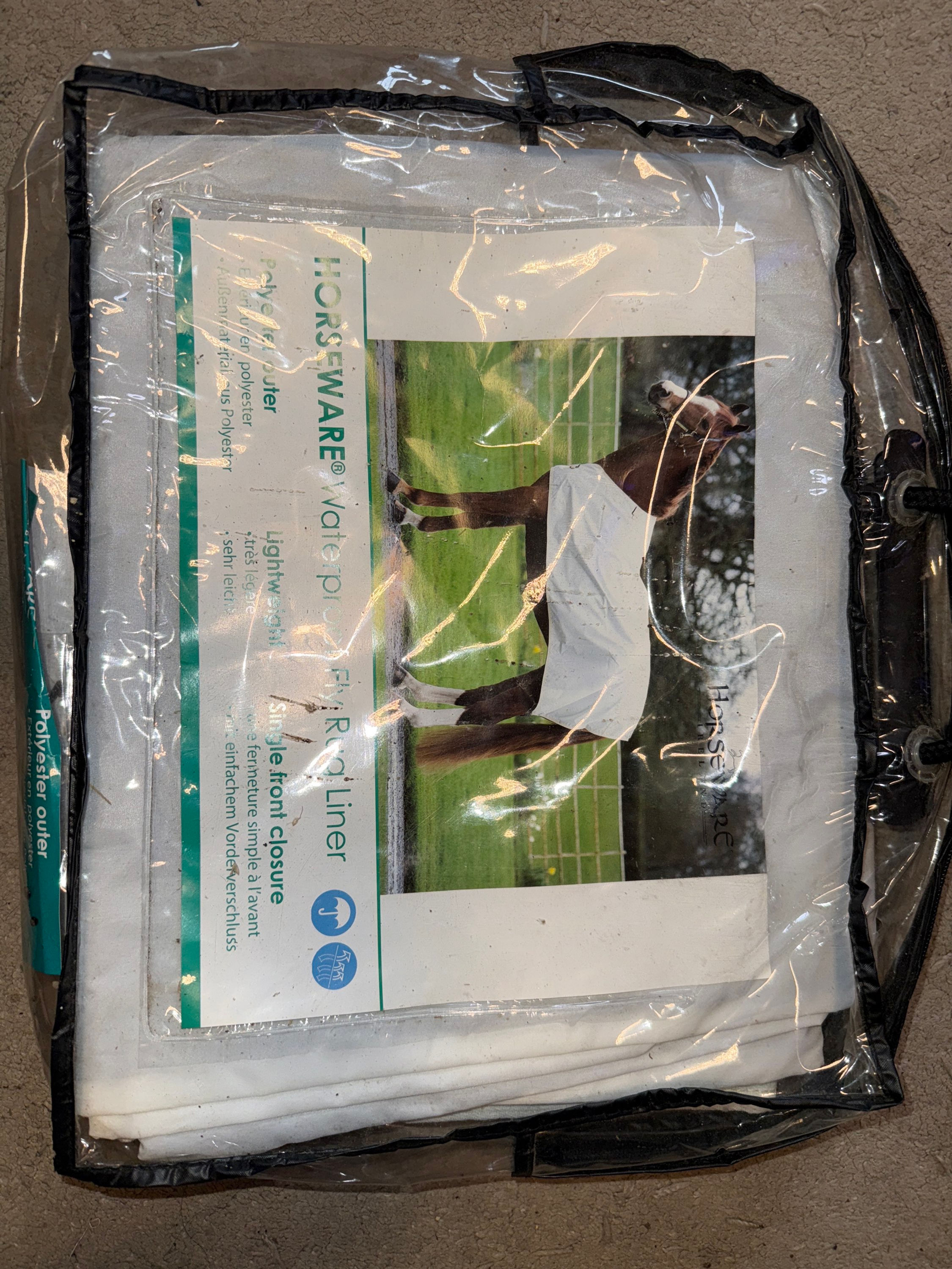 NEW 6’6 Horseware Waterproof Fly Liner Rug