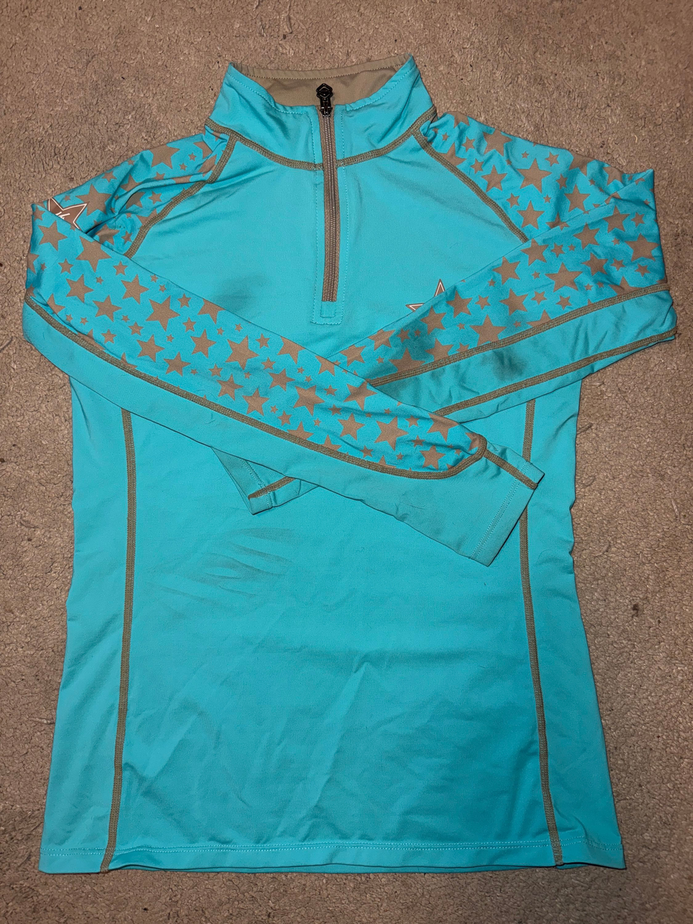 9-10Years LeMieux Azure Baselayer