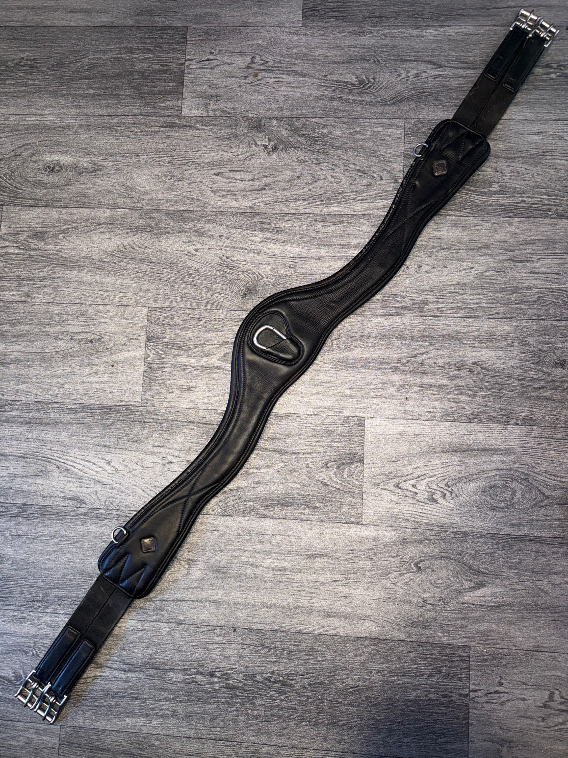 53” LeMieux Gel-Tek Anatomic Girth Black