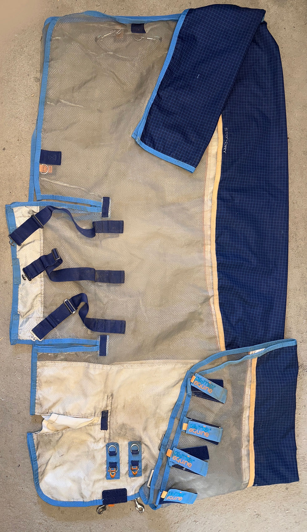 Thumbnail: 6’3 Premier Equine Combo Waterproof Fly Rug