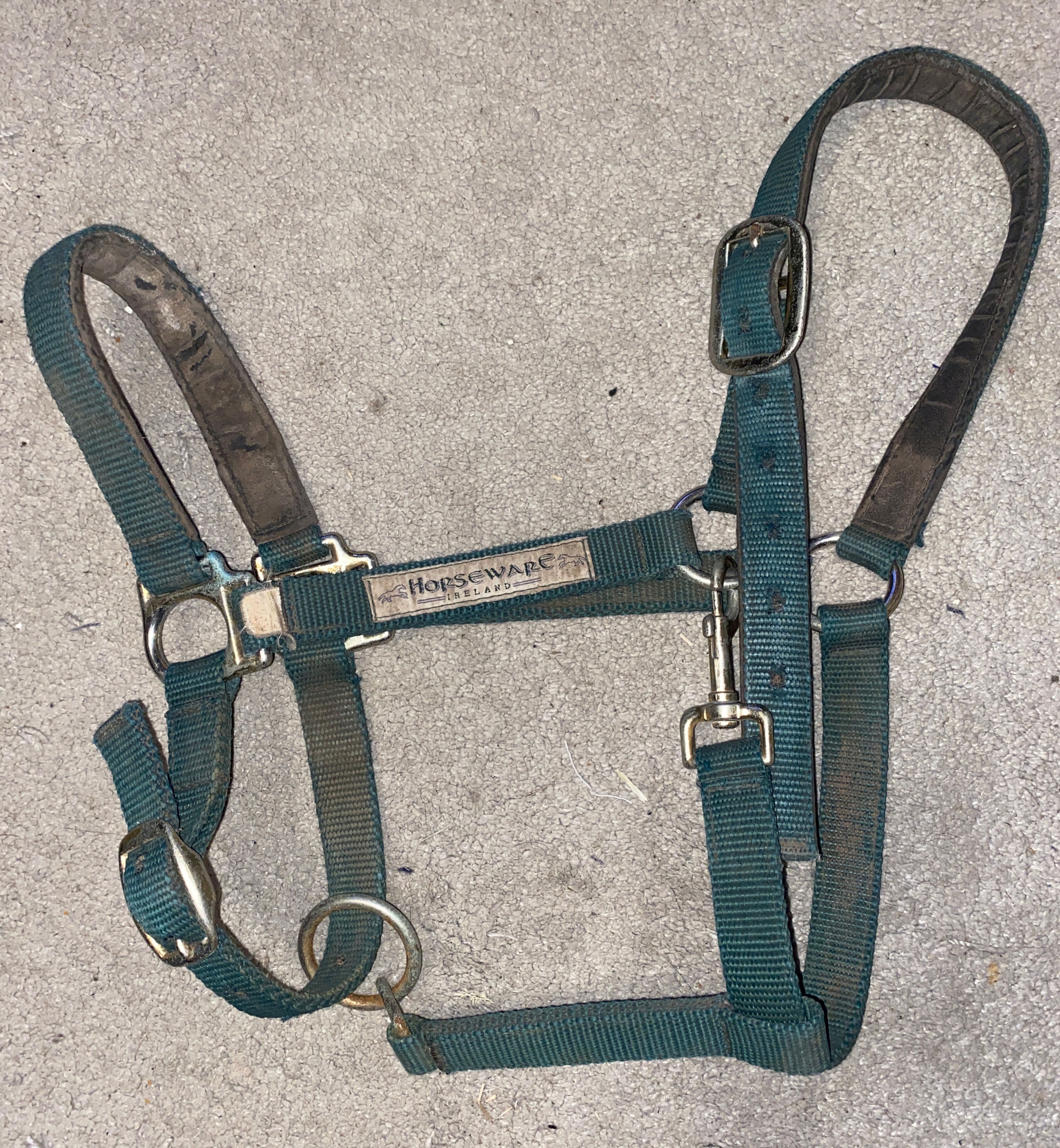 Full Horseware Green Headcollar