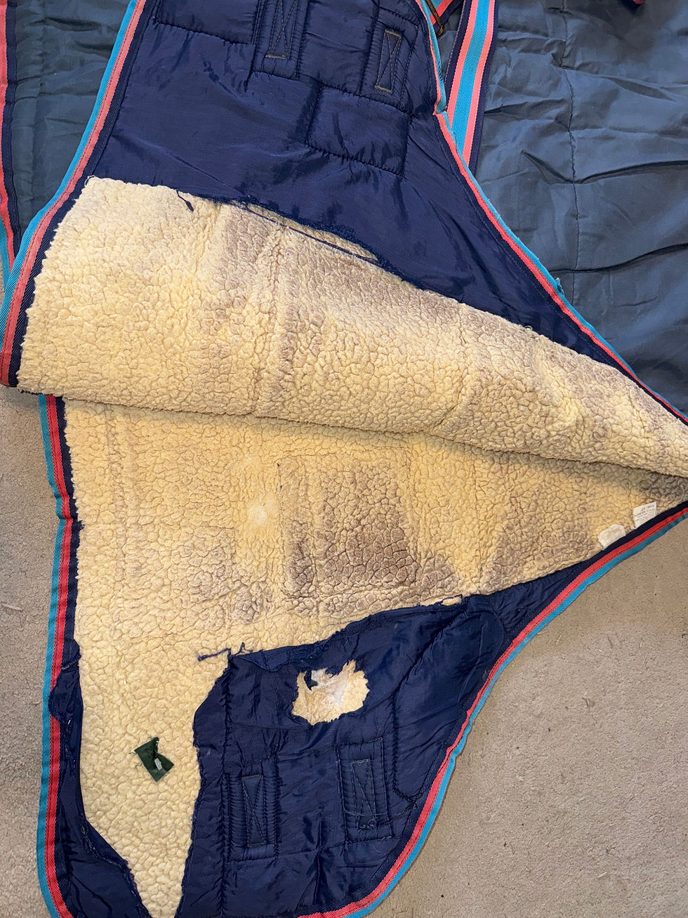 Thumbnail: 6’3 World Beater HW Artificial Wool Lined Stable Rug