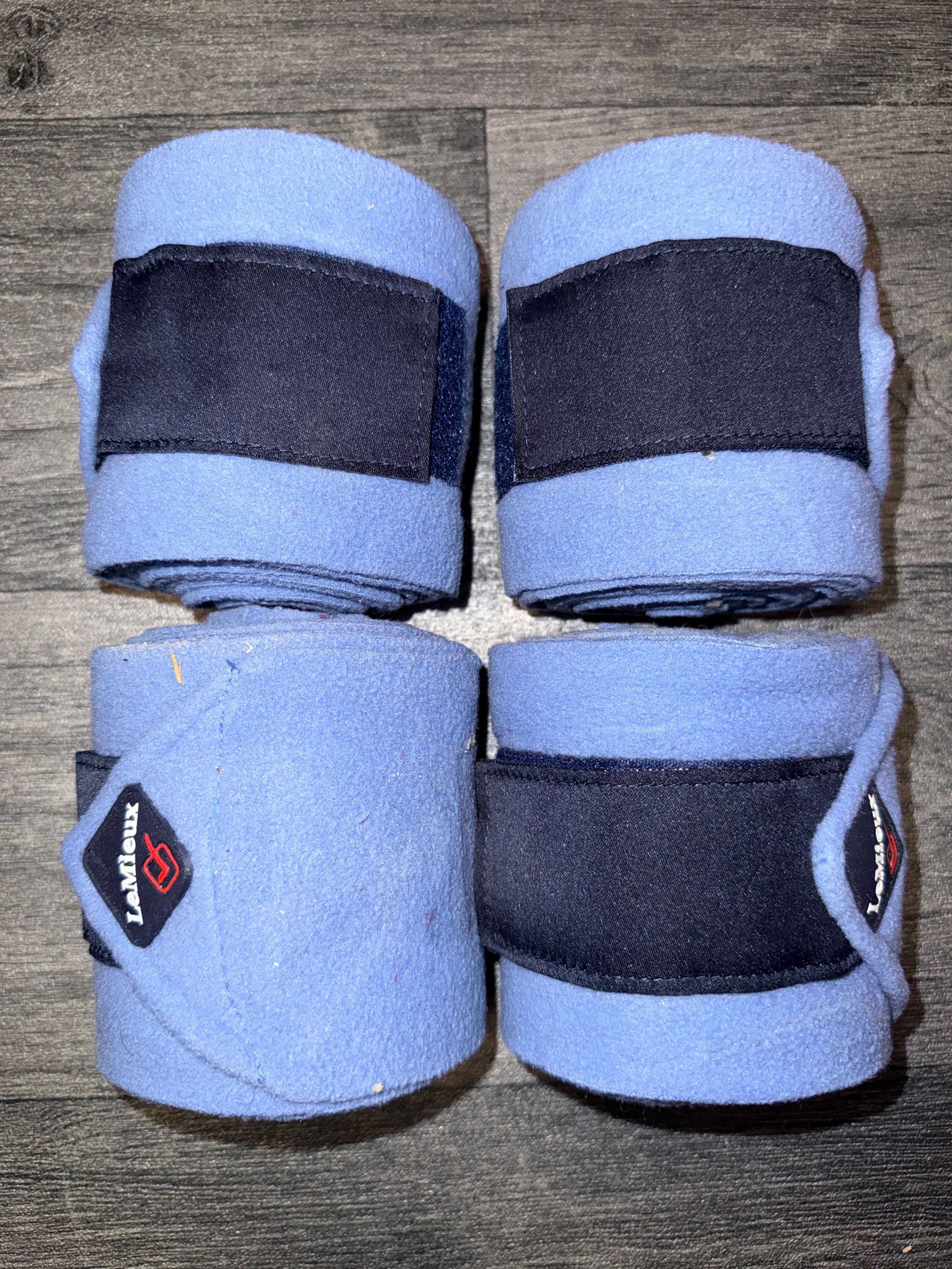 Large LeMieux Corn Blue Bandages X 4