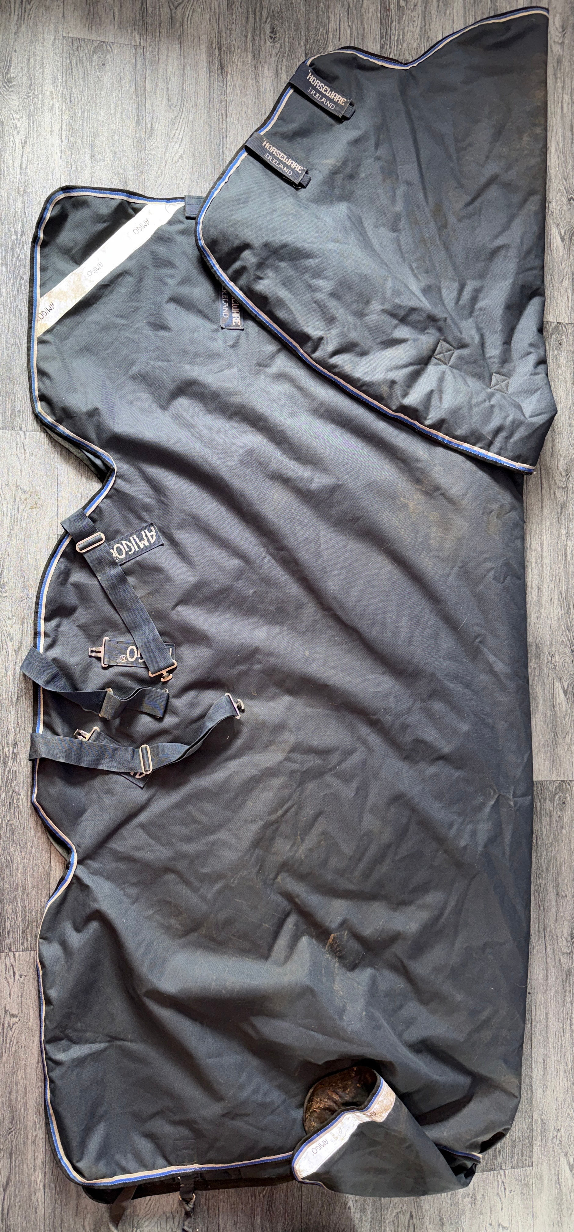 6’6 Amigo 400g Detachable Neck Turnout Rug