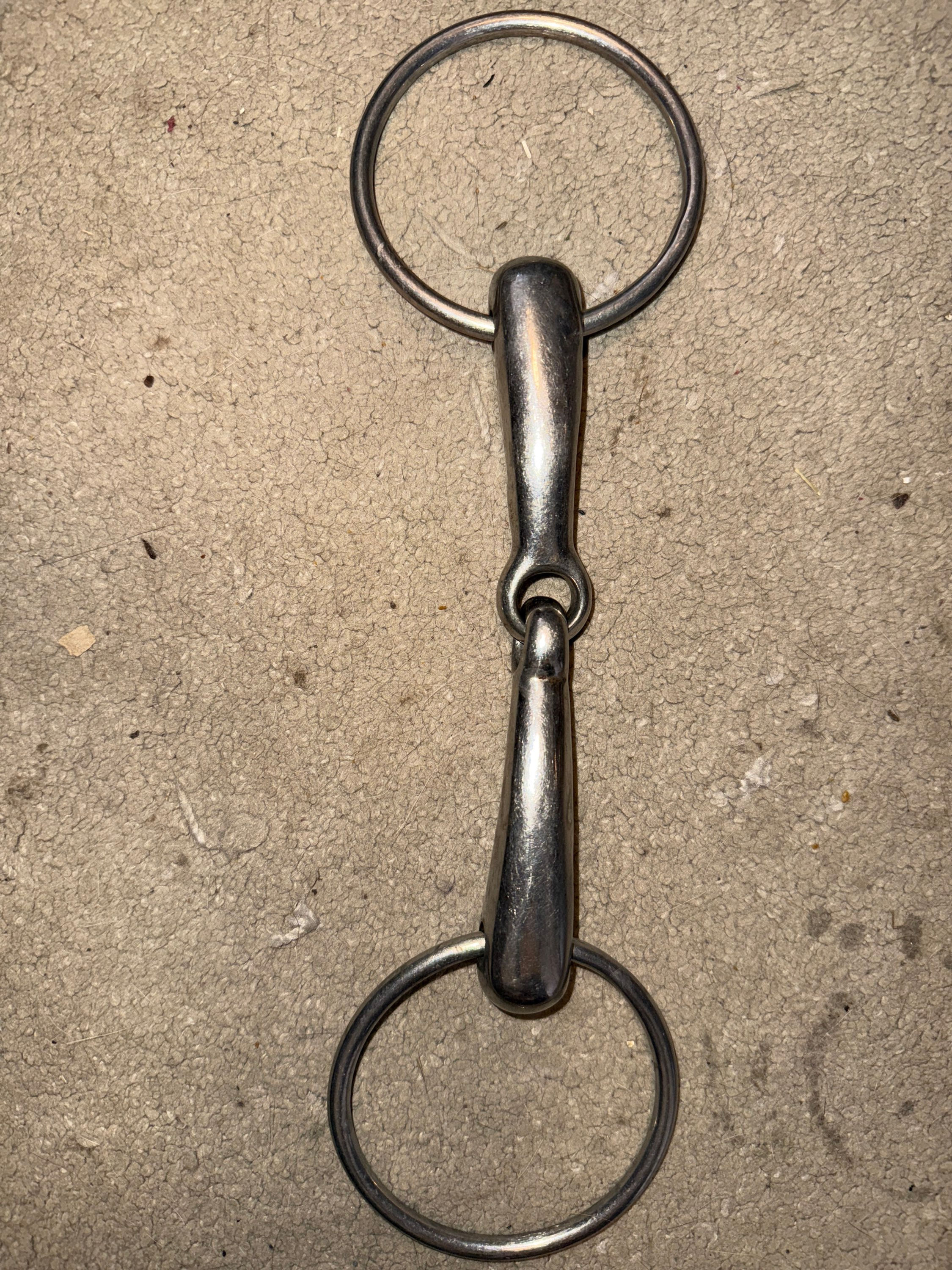5.5” Chunky Heavy Loose Ring Snaffle Bit