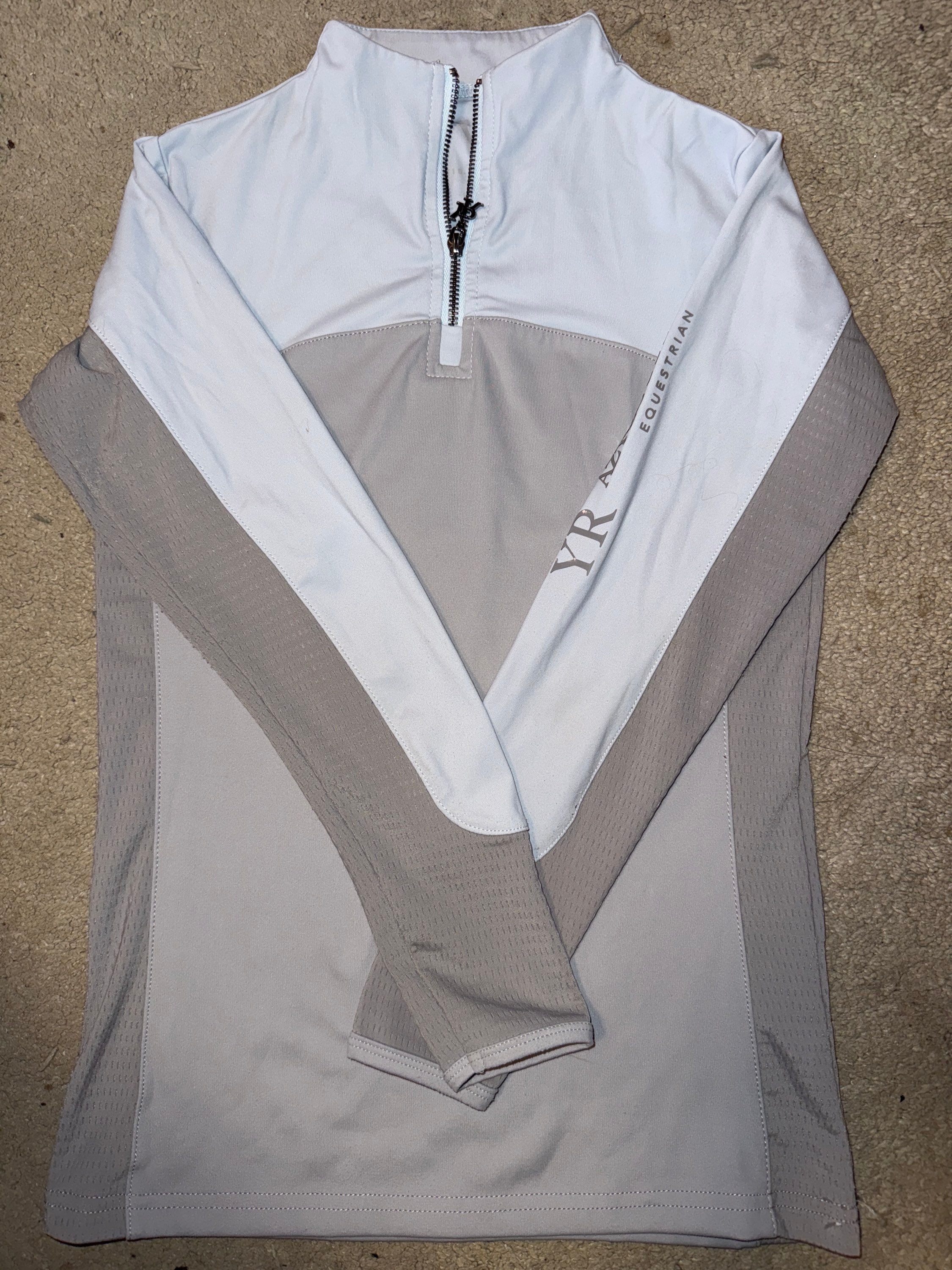 10-11 Years Aztec Diamond Baselayer Grey