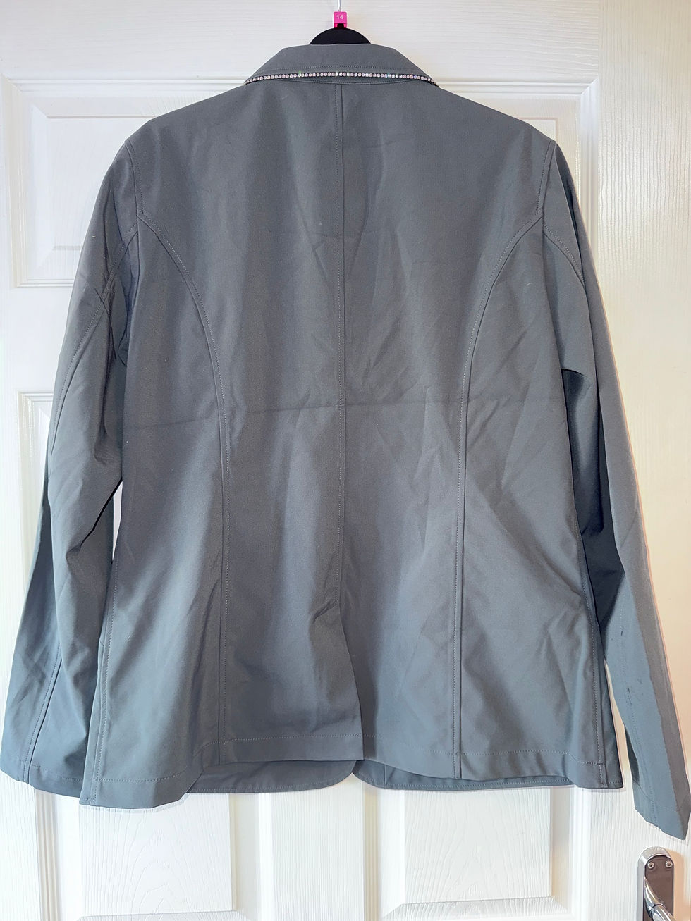 Thumbnail: NEW XL Horseware Embellished Competition Jacket Grey