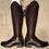 Thumbnail: NEW UK 5 Reg Shires Moretta Gianna Long Boots Brown