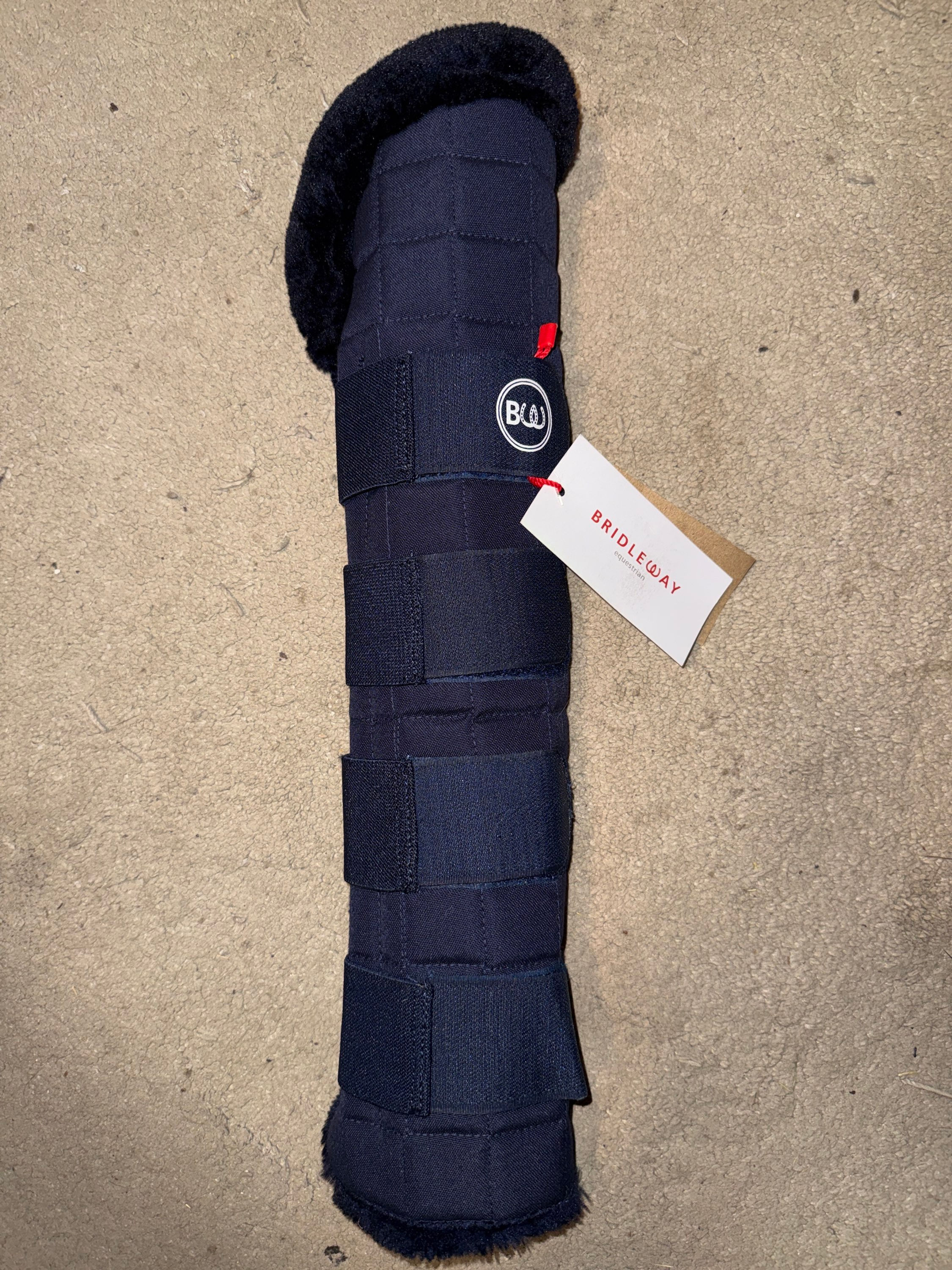 NEW Bridleway Fleece Lined Tail Guard Navy