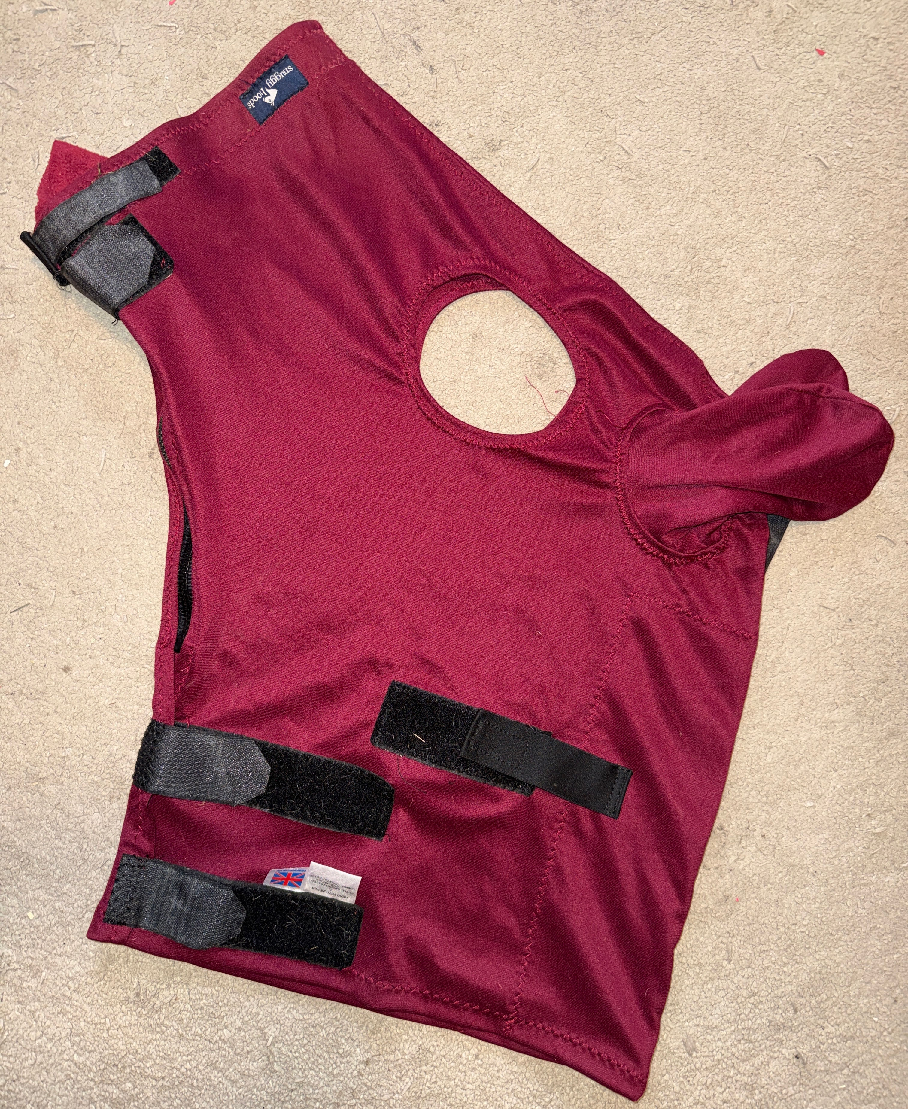 Large Snuggy Hoods Face With Zip & Ears on Hot-To-Trot Shop