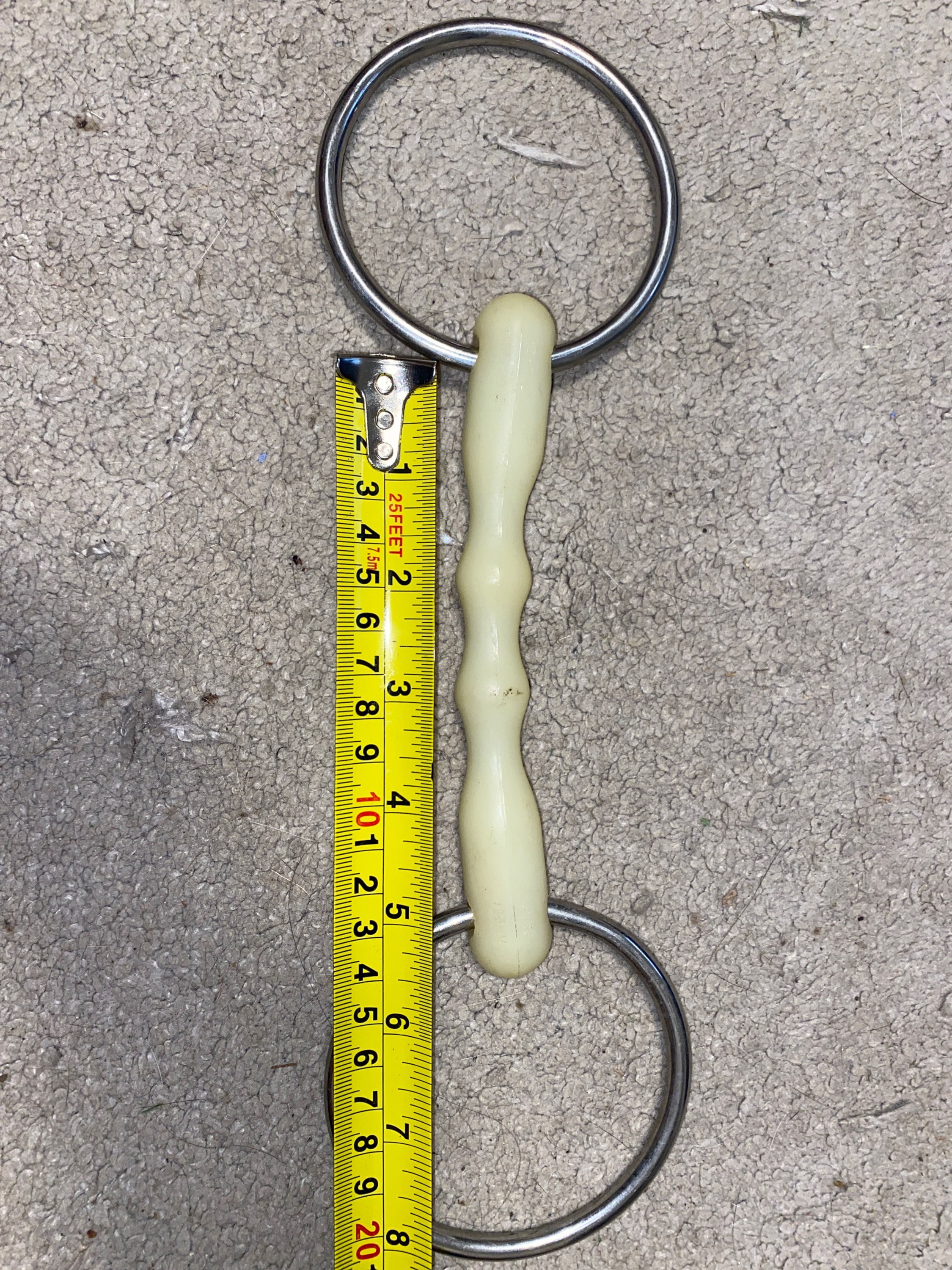 4.75" Mullen Happy Mouth Loose Ring Snaffle Bit