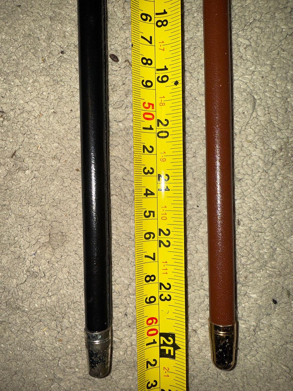 Thumbnail: 24” Black Showing Cane