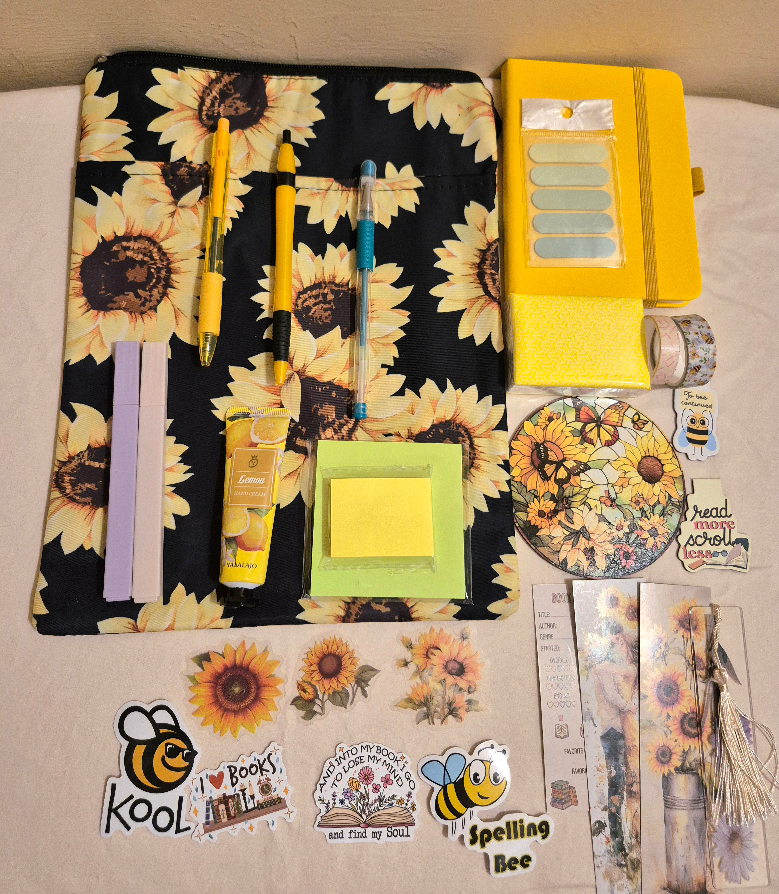 Sunflowers Booksleeve