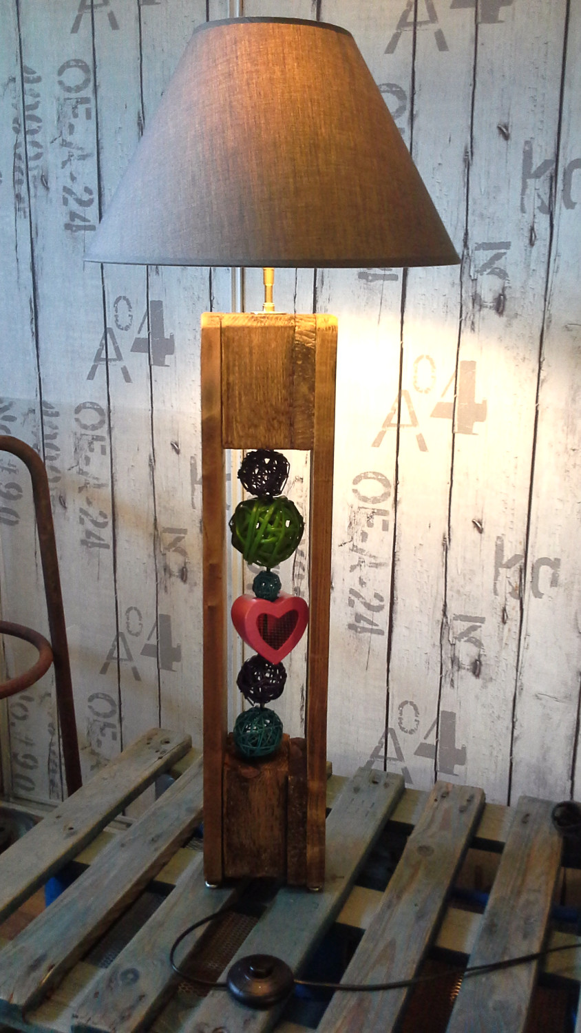 Miniature : Lampe Palette avec décors selon vos envies