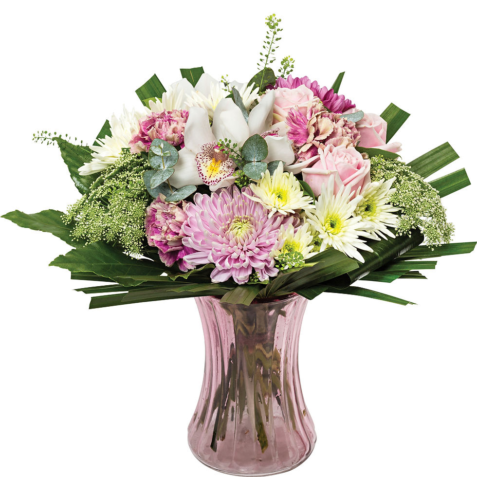 Sleek and Chic Arrangement from Epic Flowers handcrafted locally,