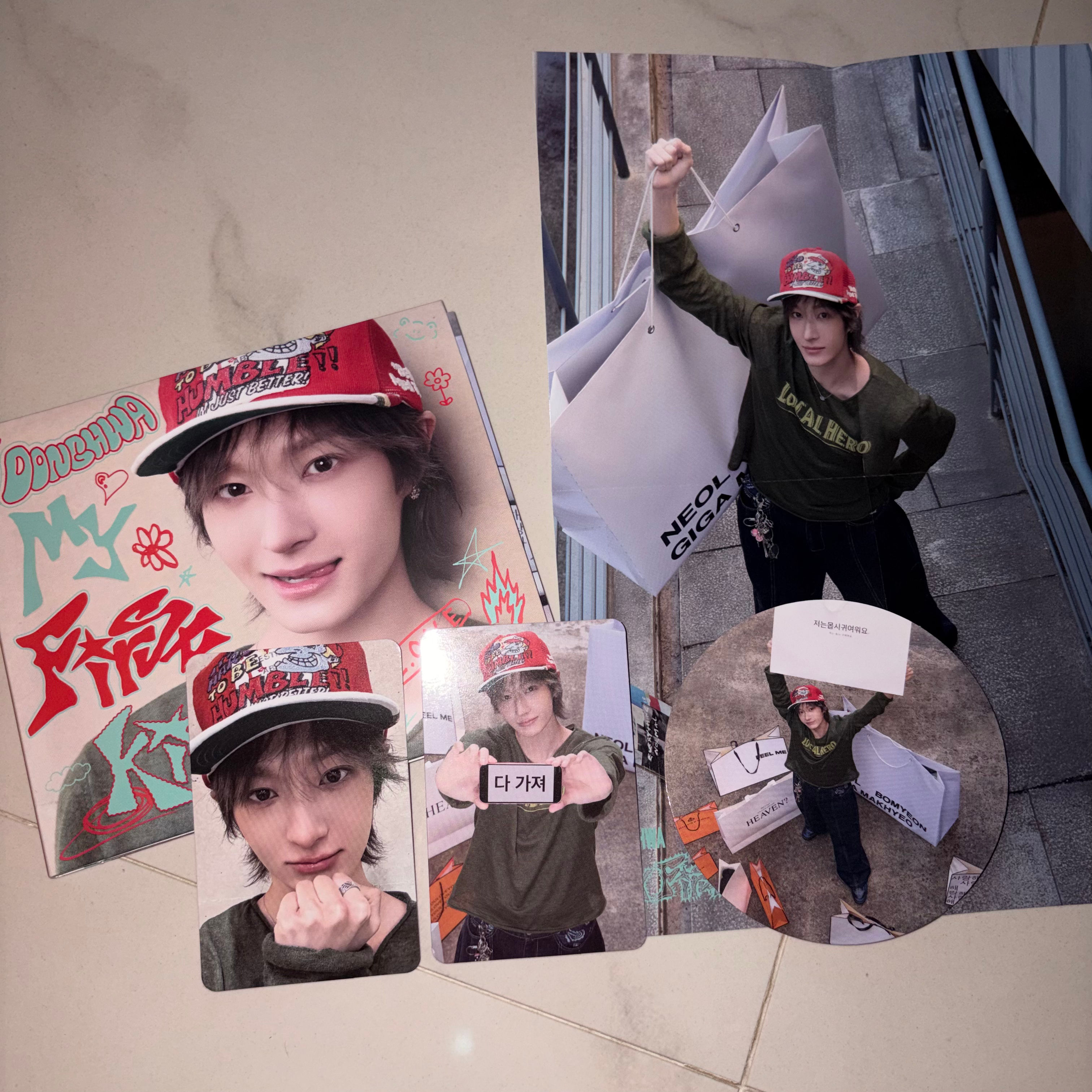 [ My First Kick ] KICKFLIP 4TH MINI ALBUM DIGIPACK (Donghwa Set)