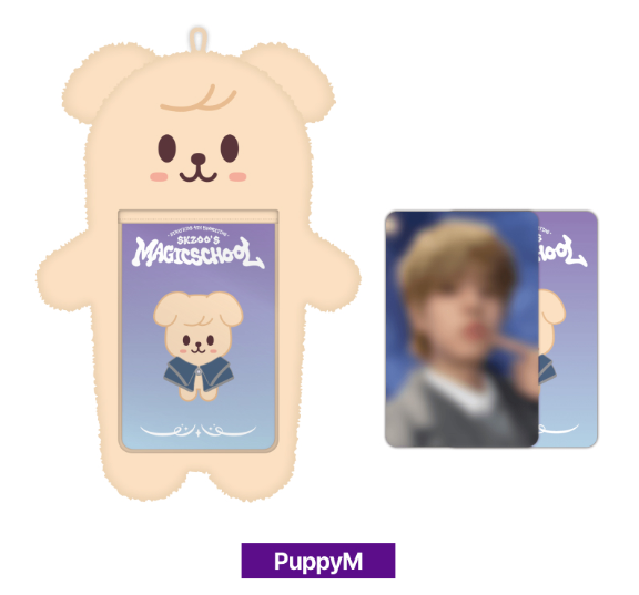 Thumbnail: [ Magic School ] SKZOO PHOTOCARD HOLDER PLUSH