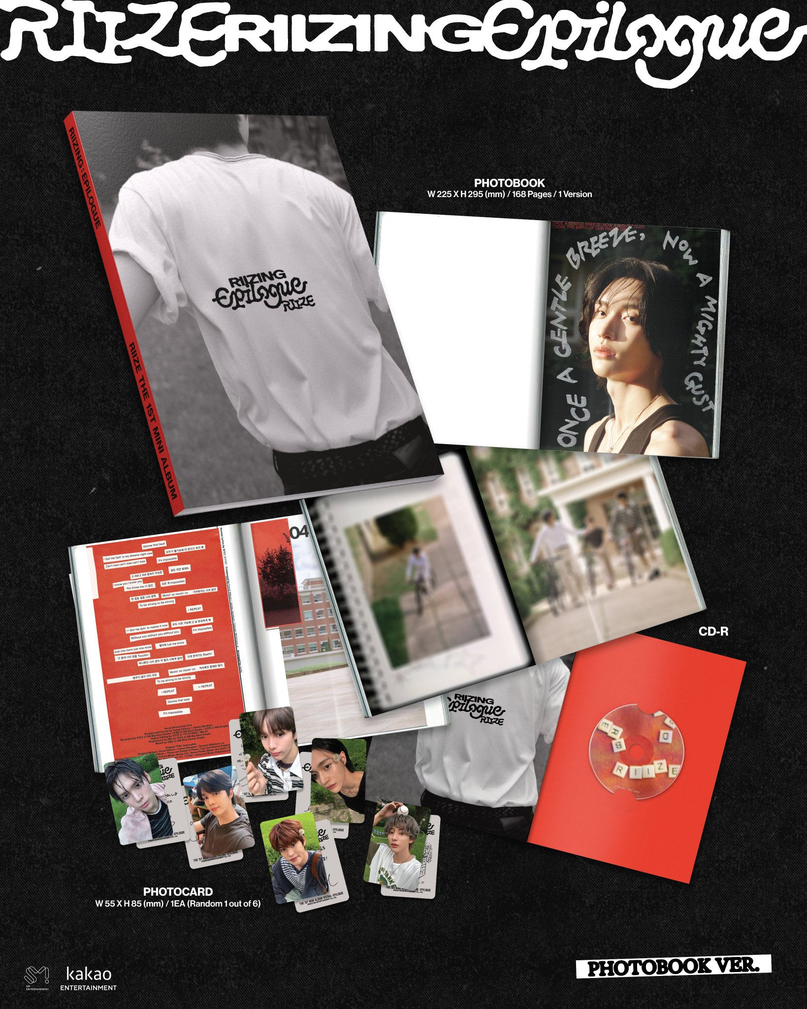 RIIZE【EPILOGUE】Sealed Photobook Ver