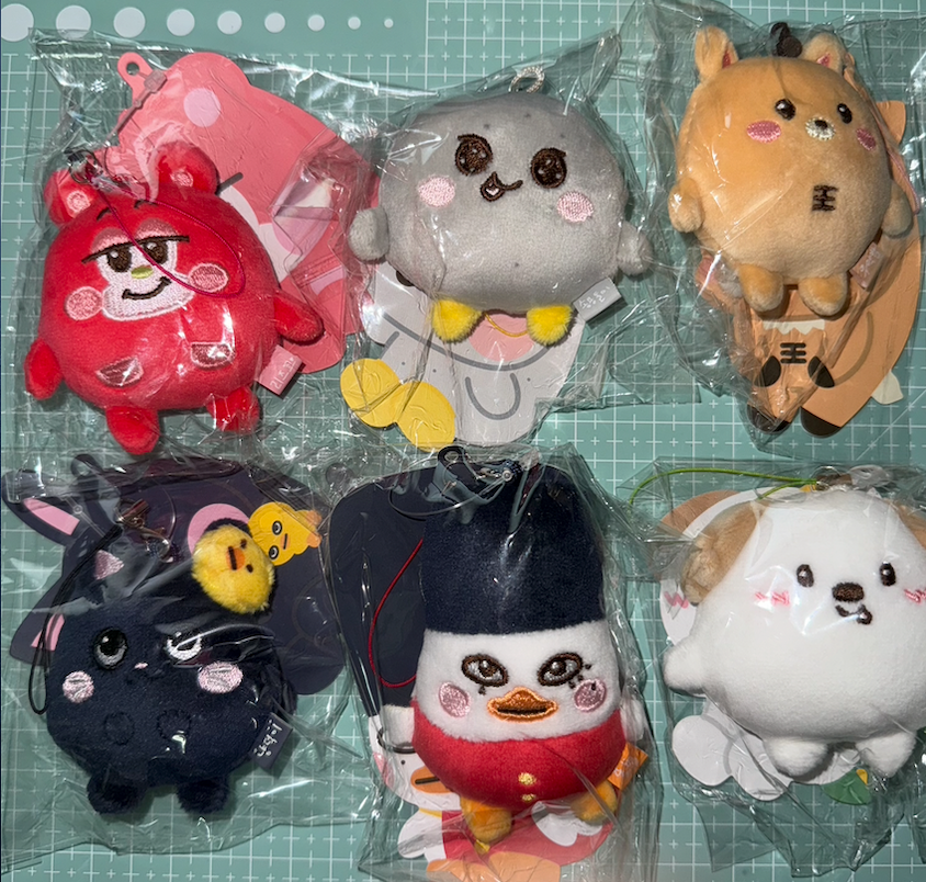 [ 2024 RIIZE FAN-CON ] MINI DOLL KEY RING 'RIIZING DAY' FINALE MD