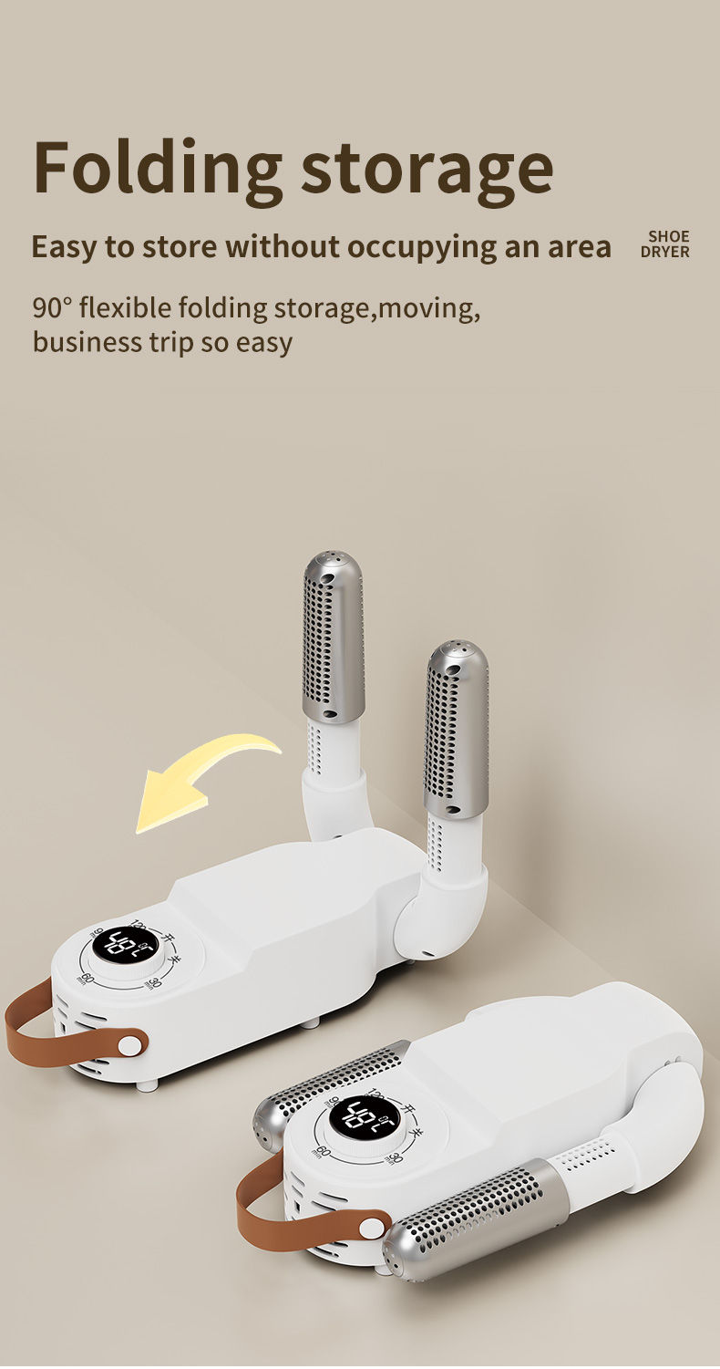 Miniaturbild: Shoe Dryer Intelligent Timer Adjustable Dryer Quick Drying Deodorizing Sterilizi