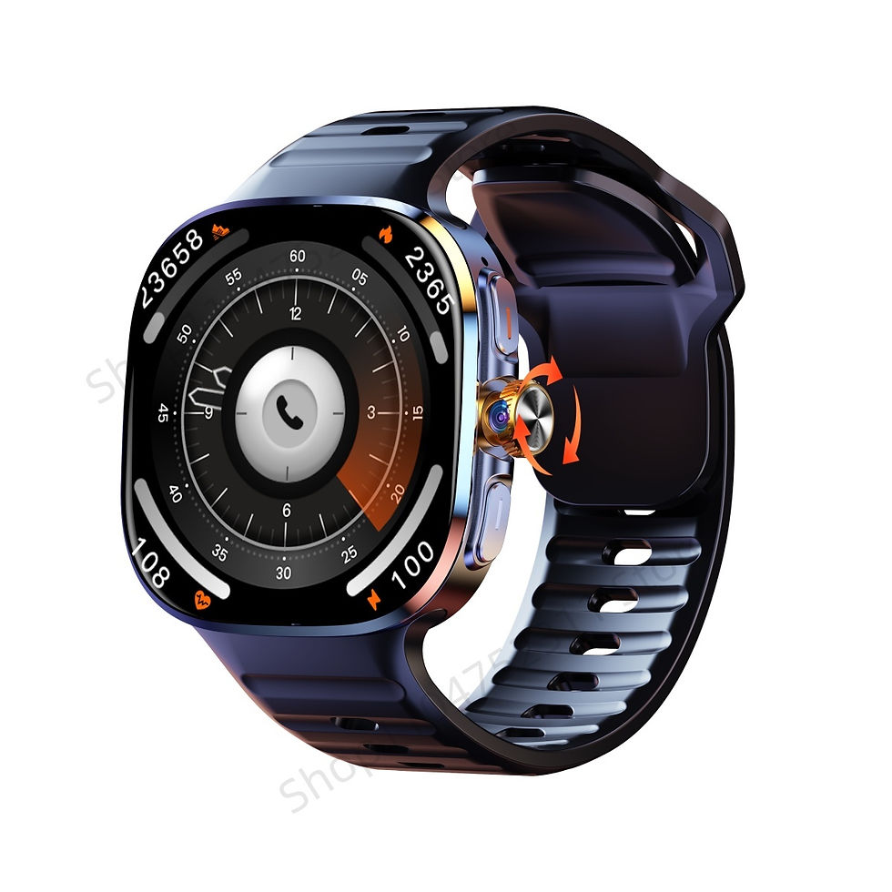 Miniaturbild: M99 Smartwatch 5G With 2.4inch Amoled Screen 900W Rotating Camera WIFI GPS Posit