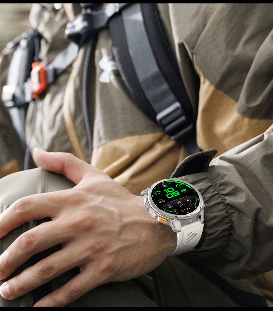 Miniaturbild: New T-Rex3 Ultra 1100mAh Battery Smart Watch GPS Track Compass IP69K Waterproof 
