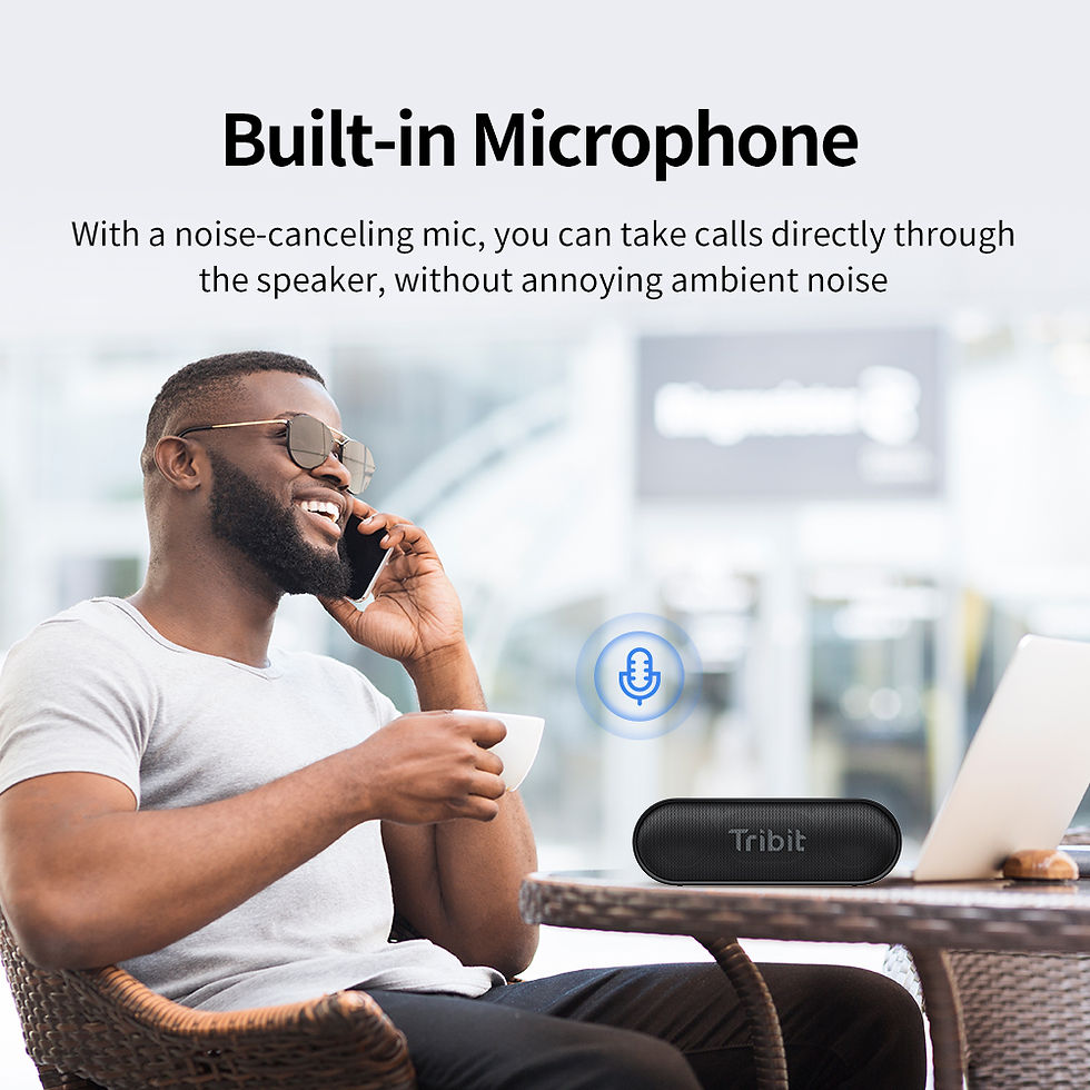 Miniaturbild: Tribit XSound Go Portable Bluetooth Speaker IPX7 Waterproof Better Bass 24-Hour 