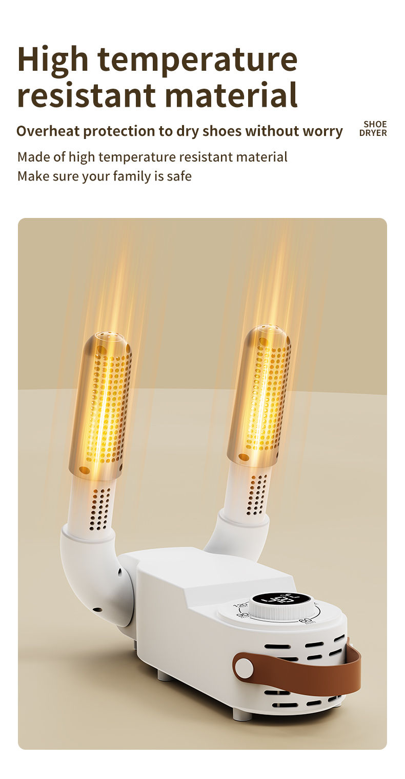 Miniaturbild: Shoe Dryer Intelligent Timer Adjustable Dryer Quick Drying Deodorizing Sterilizi