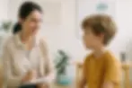 Colorful puzzle pieces symbolizing diversity; Streamline School-Based Therapy Services slogan.