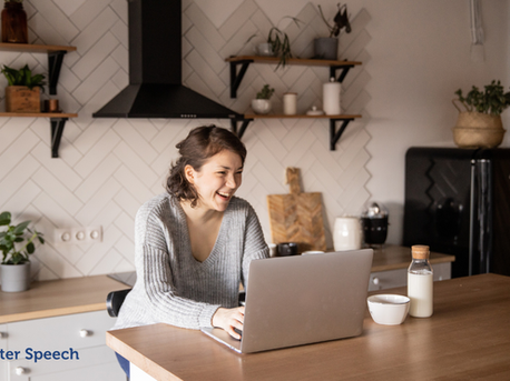 Woman on computer discovering the Silver Plan