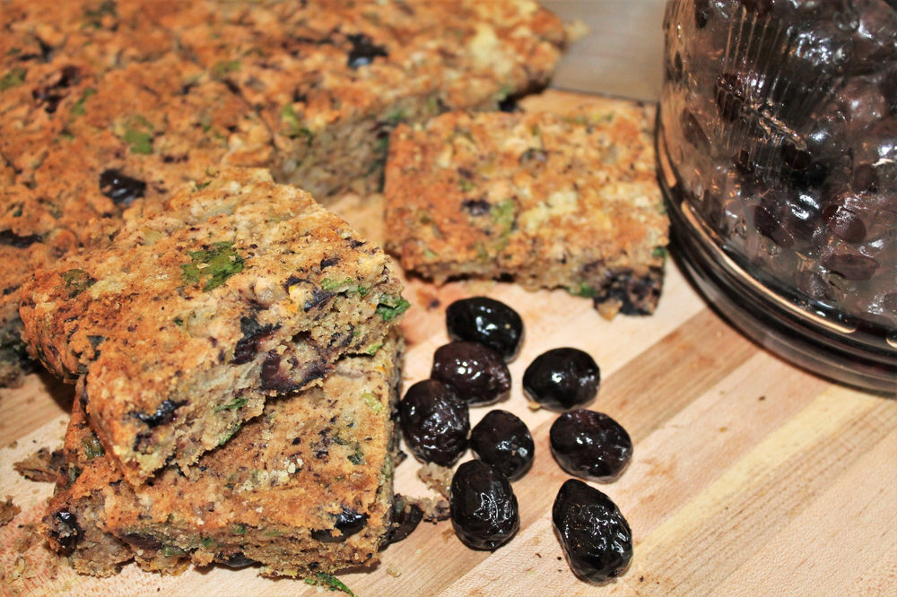 Cypriot Savory Olive cake Eliopita. Vegan. (VIDEO)