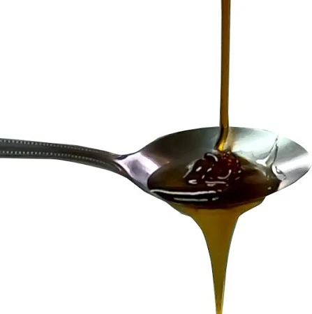 barley syrup on a spoon