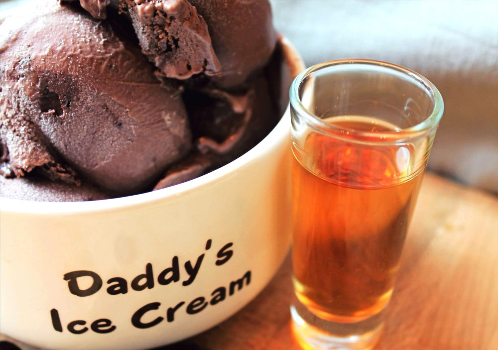 Whiskey Chocolate Ice Cream