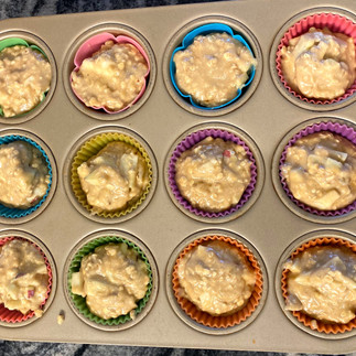 unbaked muffins