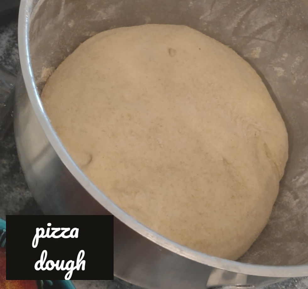 dough in a bowl